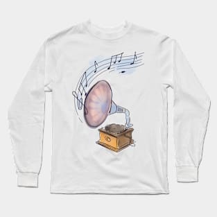 Gramophone Long Sleeve T-Shirt